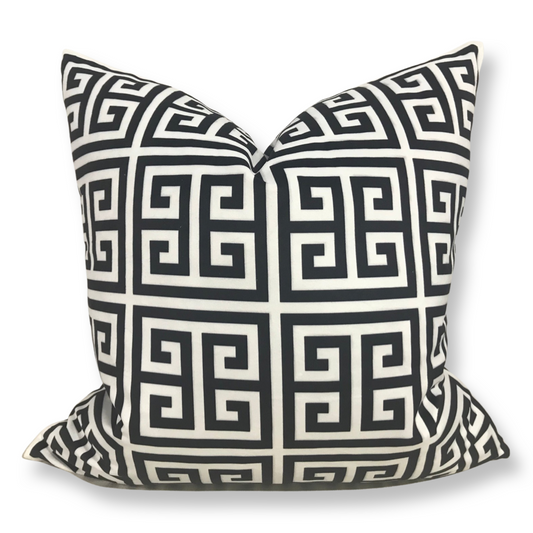 Sun Black and white Pillow - Ready to Ship